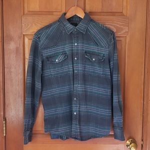 Converse All Star Striped Button Down